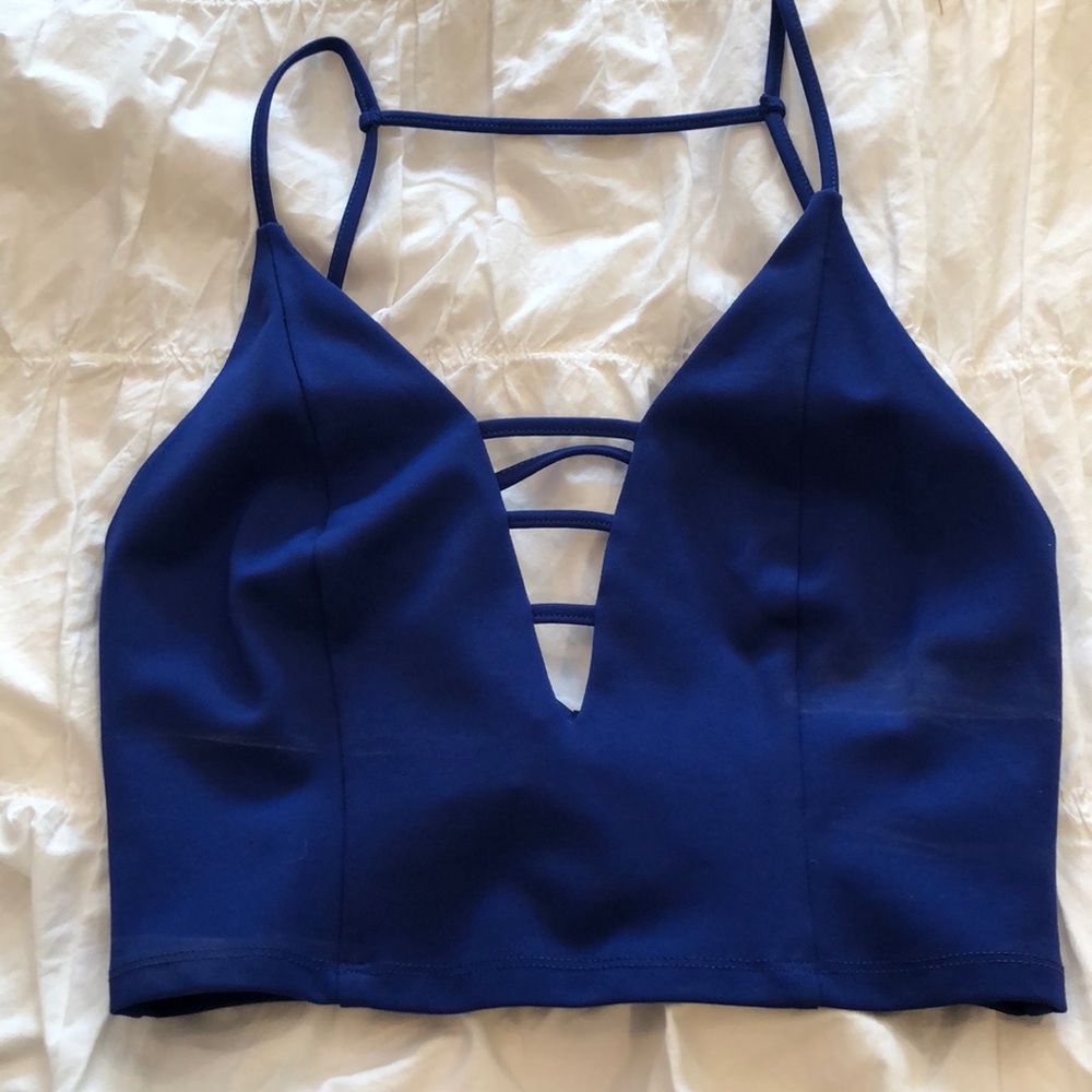 Blue tank